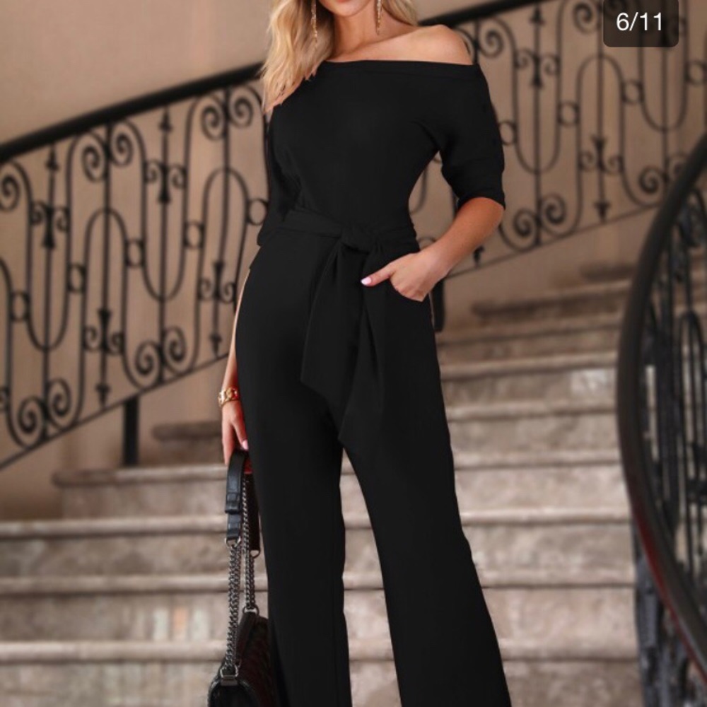 Brand new black jumpsuit!